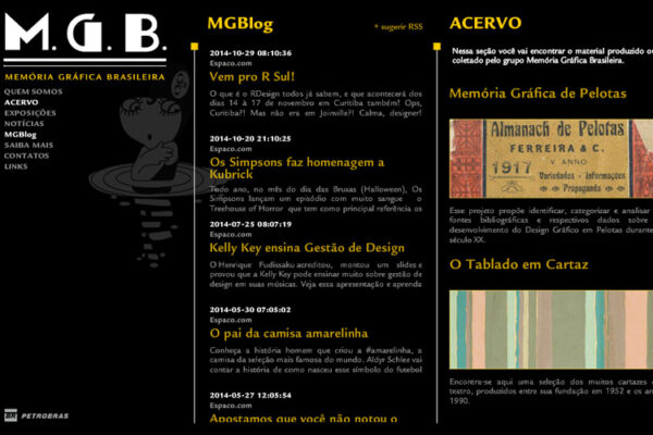 Memória-Gráfica-Brasileira web-site