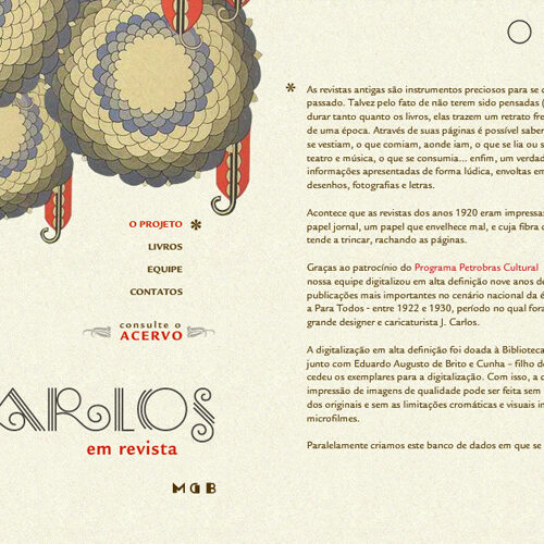 Jota Carlos web-site